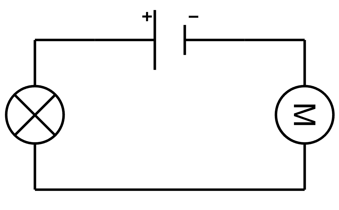 Schéma circuit en série avec plusieurs piles